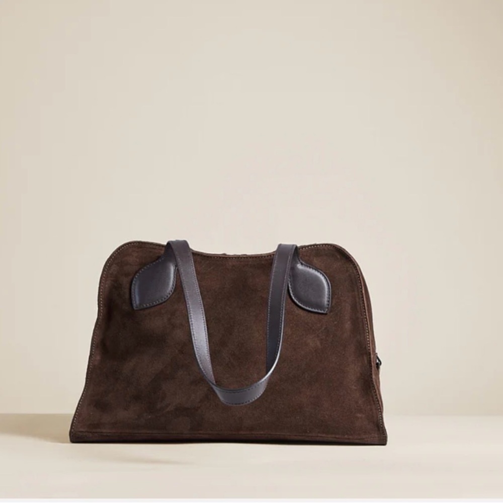 Espresso Medium Suede Jack. Excellent condition. Strap not included - Picture 3 of 14